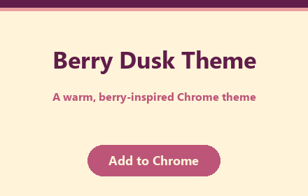 Berry Dusk Theme