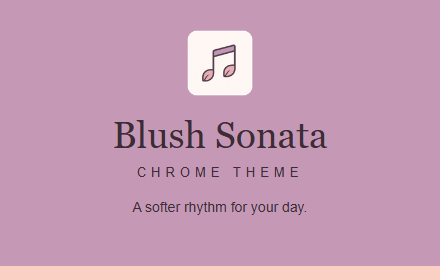 Blush Sonata Theme