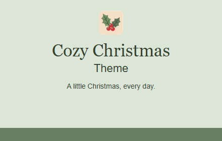Cozy Christmas Theme