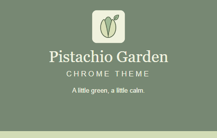 Pistachio Garden Theme
