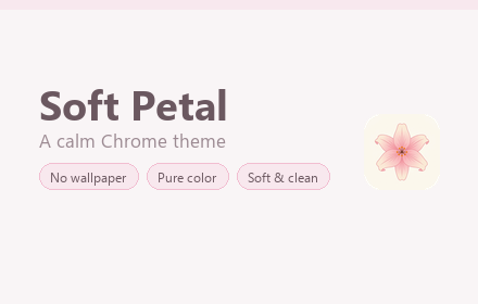Soft Petal Theme