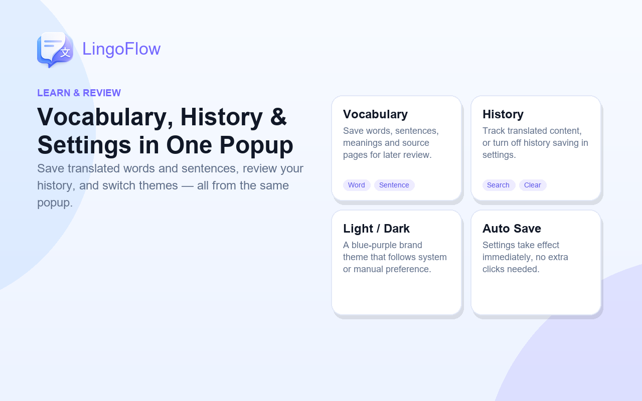 Vocabulary History